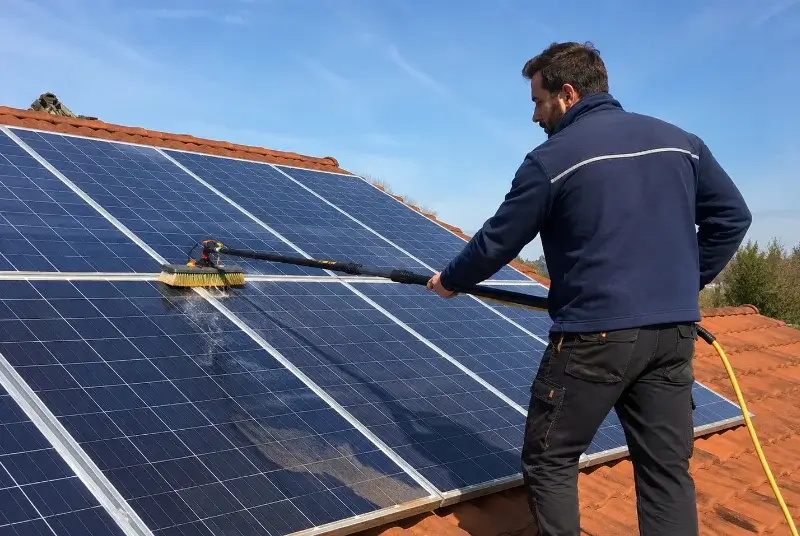 Nettoyage et entretien de panneaux solaires à Labenne